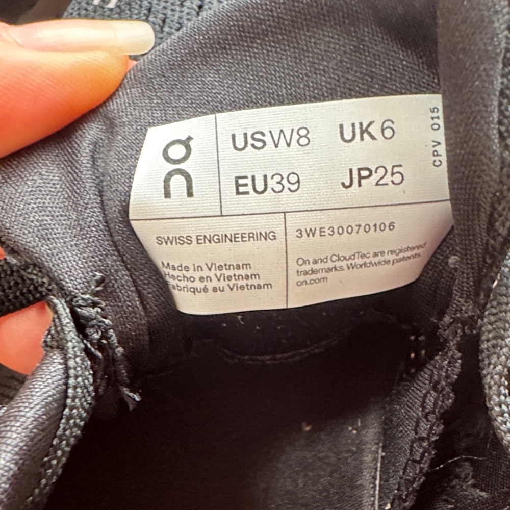 On Running Cloud X Shoes - Black, new - Picture 6 of 6